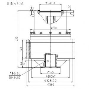 动力头JDN570A