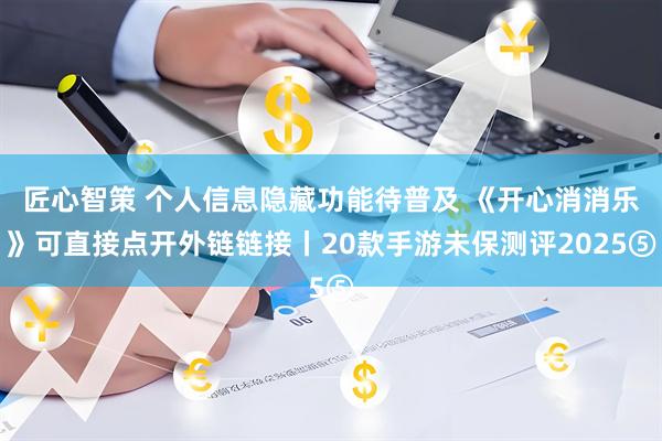 匠心智策 个人信息隐藏功能待普及 《开心消消乐》可直接点开外链链接丨20款手游未保测评2025⑤